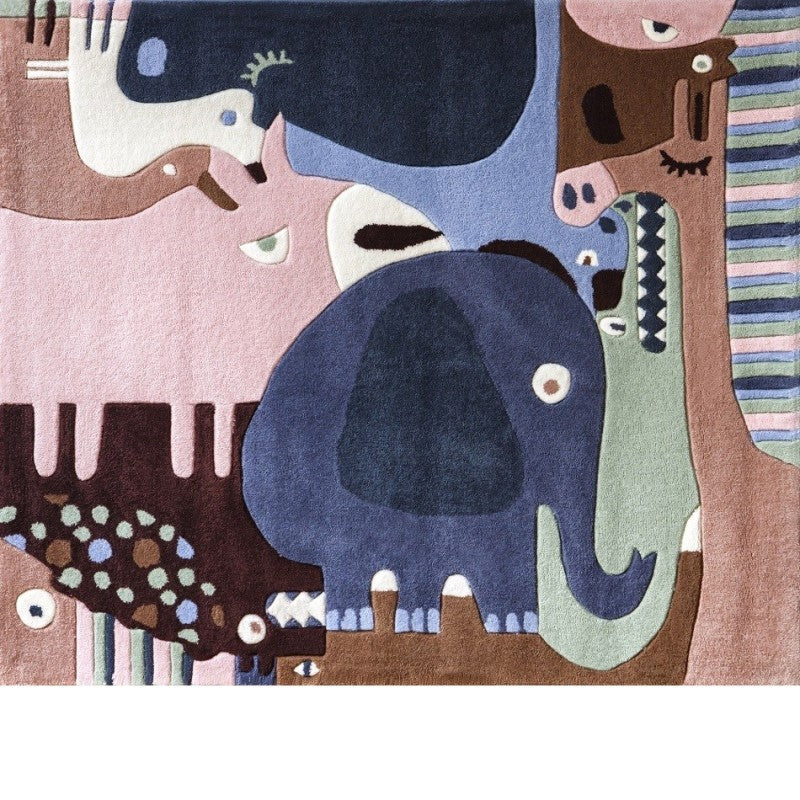 Tapis PUZZLE Animaux - AFK