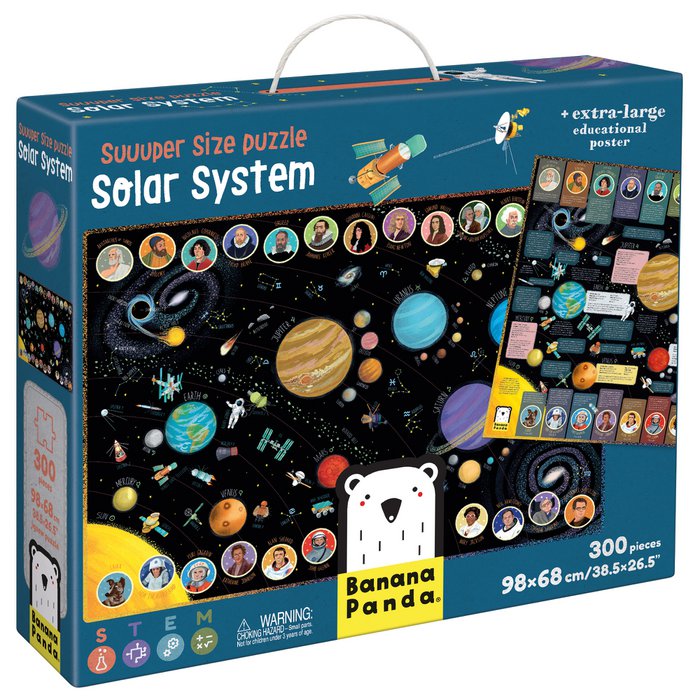 Puzzle Système solaire +7 ans - Banana Panda